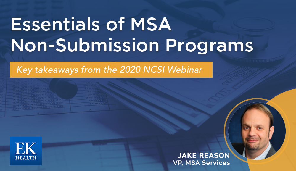 Essentials of MSA Non-Submission Programs